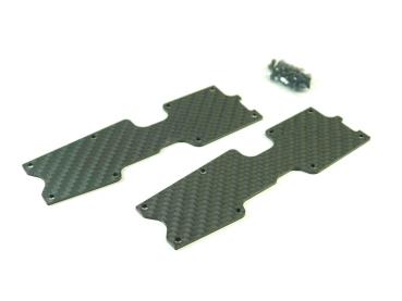 SWORKz Pro Composite Carbon Versteifung Querlenker hinten unten 1,5mm (2)
